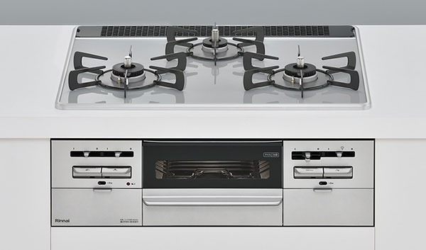 導入事例：ビフォーアフター・ビルトインコンロ