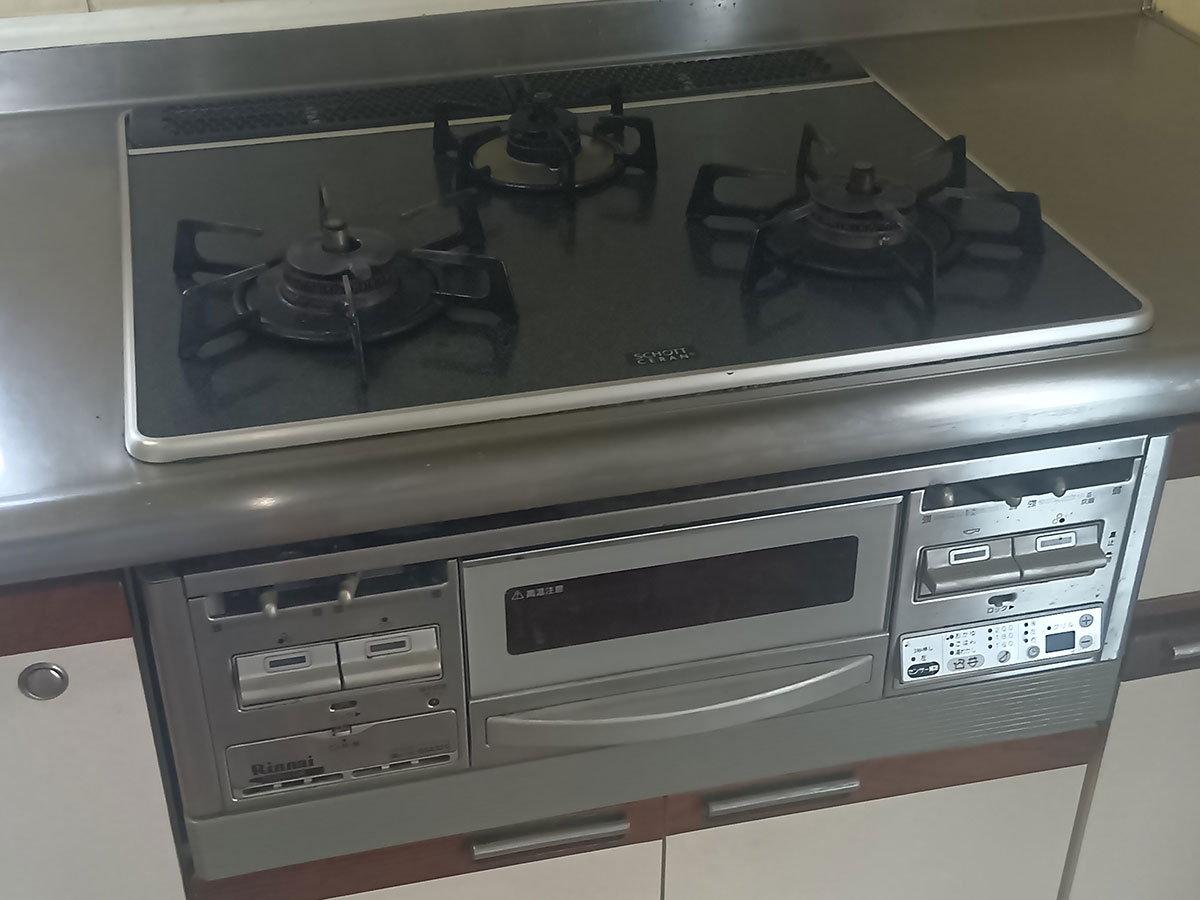 導入事例：ビフォーアフター・ガスコンロ