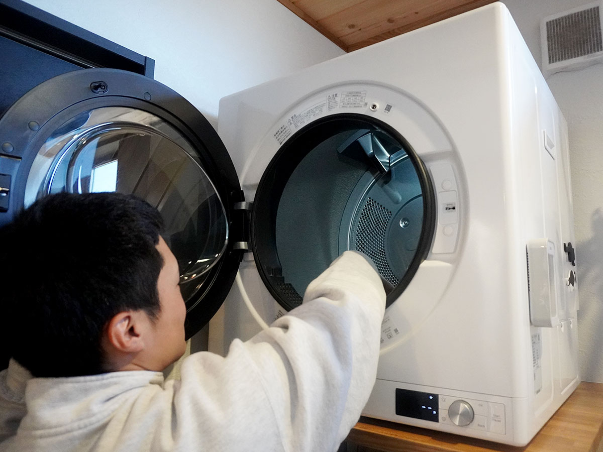 導入事例：松本市・O様夫妻　ガス衣類乾燥機「乾太くん」